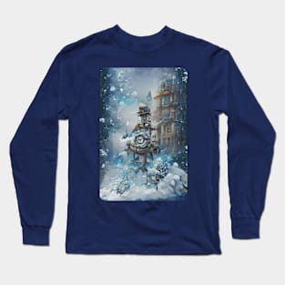 Steampunk Winter Long Sleeve T-Shirt